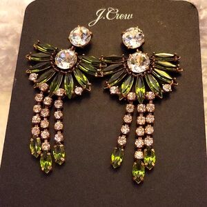 J. Crew Crystal Earrings